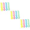ibasenice 12pcs Safety Combs for Boy Girl Gentle Round Teeth Hair Grooming Comb for Toddlers Lightweight and Portable for Delicate Scalp view 1