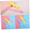 ibasenice 12pcs Safety Combs for Boy Girl Gentle Round Teeth Hair Grooming Comb for Toddlers Lightweight and Portable for Delicate Scalp view 2