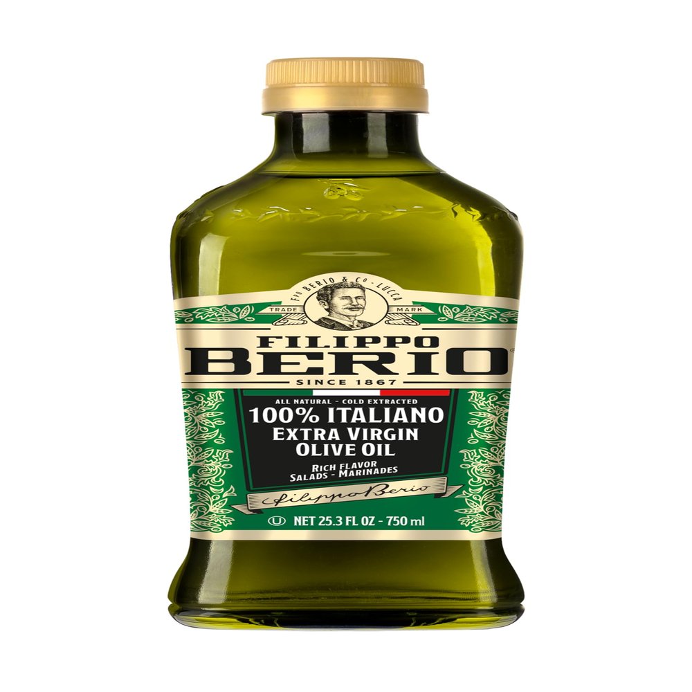Filippo Berio 100% Italian Extra Virgin Olive Oil, 25.3 Ounce rPET Bottle