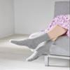 Silvert's Adaptive Clothing & Footwear Silverts Non Skid Hospital Socks 6 Pack, Slipper Grip Safety Socks for Men, Women & Seniors Patient Care - Novelty Pack Small view 2