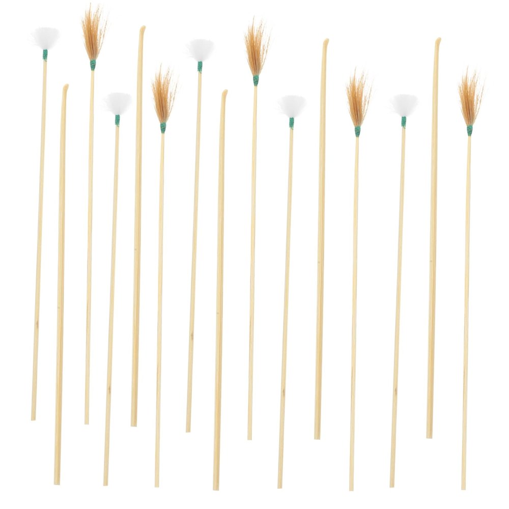 GLEAVI 5sets Bamboo Ear Spoon Ears Cleaner Kit Professional Earwax Pickers Spiral Wax Removal Tool
