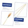 GLEAVI 5sets Bamboo Ear Spoon Ears Cleaner Kit Professional Earwax Pickers Spiral Wax Removal Tool view 3