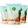 Colibreeco, Freeze-Dried Fruit, Mix Pineapple & Mango, 1.6 Ounce (Pack of 3), Real and Crunchy, Non-GMO, Kosher and Vegan, 100% Fruit, No Sugar Added, Excellent for Healthy Snacks and Gluten Free. view 1