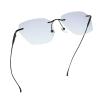 LifeArt Pure Titanium Frame Glasses/Blue Light Blocking Reading Glasses, Reduce Eyestrain, Stylish for Men and Women(Black,+2.00 Magnification) view 1