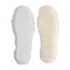 homeemoh Faux Sheepskin Insoles with Felt Comfort Sole, Thick Warm Cashmere Shoe Pads Faux Wool Insoles for Men Women (White,6.5) view 1