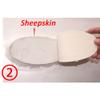 homeemoh Faux Sheepskin Insoles with Felt Comfort Sole, Thick Warm Cashmere Shoe Pads Faux Wool Insoles for Men Women (White,6.5) view 3