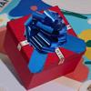 1PC Giant Large Pull Bow Big Glitter Metallic Bow,12 Inch,Great Gift Bows for appliances,Bikes,Table Decorations and Party Events(Blue) view 4