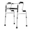 Folding Walking Frame for The Elderly- Portable for The Elderly, Aluminum Foldable Step-by-Step Support Adjustable in Height,F (A) view 1