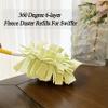 6 Layer Fleece Duster Refills for Swiffer Hand Duster, Zero Waste, Reusable and Washable Replacement Dusters for Cleaning Ceiling Fan Hardwoods (6 Pack-Multicolour-B) view 4