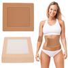 10Pcs Waist Essential Oil Pack Set Self-Adhesive Essential Oil Wrap Leakproof Oil Pack Wrap Soft Breathable Cotton Oil Pack Highly Absorbent for Waist 8.66x7.87inch (Waist,Khaki) view 2