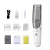 Acinkeety Baby Hair Hair Trimmer Electric Hair Shaver Infant Hair Cutting Kit USB Suction Hair Safety & Waterproof Baby Hair Trimmer Silent Baby Hair Trimmer For Infant Baby Hair Trimmer No, White view 2