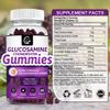 GORNVB Glucosamine Chondroitin Gummies with MSM & Elderberry  Extra Strength Mobility & Flexibility Support, Antioxidant Immune Supplement for Women & Men view 2