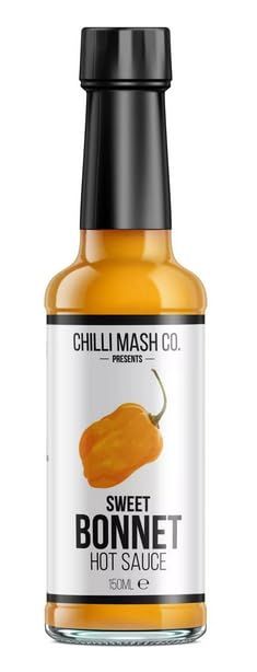 Chilli Mash Company - Sweet Scotch Bonnet Chilli Sauce - 5.07oz / 150ml Glass Bottle