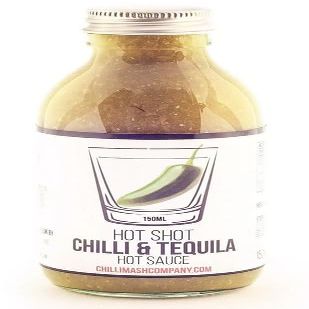 Chilli Mash Company - Mother's Ruin | Gin & Chilli Hot Sauce - 5.07oz / 150ml Glass Bottle