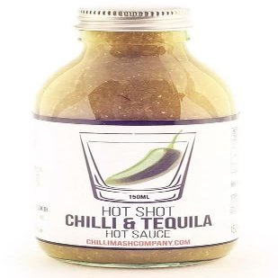 Chilli Mash Company - Mother's Ruin | Gin & Chilli Hot Sauce - 5.07oz / 150ml Glass Bottle