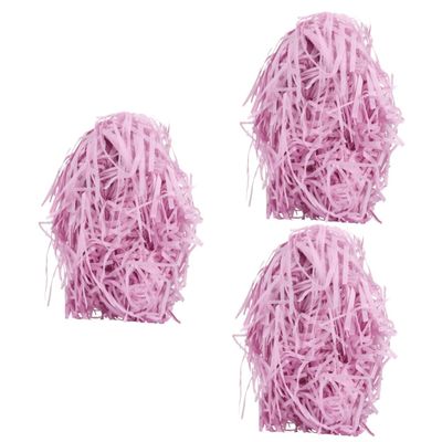Healeved 3pcs Crinkle Cut Paper Shred Filler for Wedding Supplies Fluffy Shredded Paper for Boxes and Candy Packaging Healthy and Odor Special Occasions