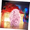 Healeved 3pcs Crinkle Cut Paper Shred Filler for Wedding Supplies Fluffy Shredded Paper for Boxes and Candy Packaging Healthy and Odor Special Occasions view 3