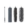 Feather Duster 4PCs, Bendable extendable Long Feather Duster, Washable Duster for Cleaning Ceiling Fans, high Ceilings, shutters, Furniture, Cars view 1
