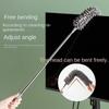 Feather Duster 4PCs, Bendable extendable Long Feather Duster, Washable Duster for Cleaning Ceiling Fans, high Ceilings, shutters, Furniture, Cars view 4