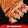 Locos X Grill Pork Belly Crunch Authentic Asian Flavors Pre Cook, Frozen and Ready in 15 to 25 Minutes. Chicharron - Pancetta - Barrigada - Porkbelly, 4 Pounds view 4