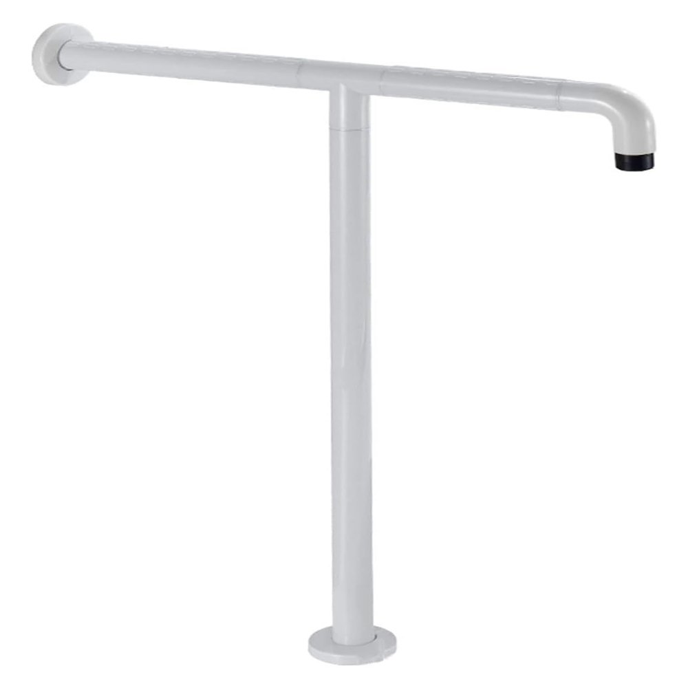 Grab Bar Bathroom T-Shape Wall Mounted Bathroom Grab Bars, 304 Stainless Steel Safety Support Rail with Non-Slip Handle Bathroom Aid Assist Rail for Disabled Elderly Pr