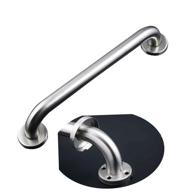 handrail Grab Rails,Handrails Grab Bar Bathtubs and Showers Brushed Nickel, Assist Handrail,-Slip for Bathrooms, Disabled Elderly Child Pregnant/Silver/50Cm