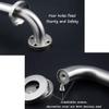 handrail Grab Rails,Handrails Grab Bar Bathtubs and Showers Brushed Nickel, Assist Handrail,-Slip for Bathrooms, Disabled Elderly Child Pregnant/Silver/50Cm view 3