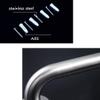handrail Grab Rails,Handrails Grab Bar Bathtubs and Showers Brushed Nickel, Assist Handrail,-Slip for Bathrooms, Disabled Elderly Child Pregnant/Silver/50Cm view 4