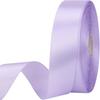 1 inches 50 Yard Lavender Satin Ribbon for Gift Wrapping, Wedding, Crafts, Christmas,Easter, Floral, Hair, Invitation Decorations and More view 1