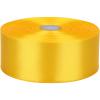 1-1/2 inches 50 Yard Yellow Satin Ribbon for Gift Wrapping, Wedding, Crafts, Christmas,Easter, Floral, Hair, Invitation Decorations and More view 4