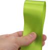 1-1/2 inches 50 Yard Light Green Satin Ribbon for Gift Wrapping, Wedding, Crafts, Christmas,Easter, Floral, Hair, Invitation Decorations and More view 3