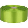1-1/2 inches 50 Yard Light Green Satin Ribbon for Gift Wrapping, Wedding, Crafts, Christmas,Easter, Floral, Hair, Invitation Decorations and More view 4