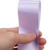 1-1/2 inches 50 Yard Lavender Satin Ribbon for Gift Wrapping, Wedding, Crafts, Christmas,Easter, Floral, Hair, Invitation Decorations and More view 3