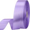 1 inches 50 Yard Light Purple Satin Ribbon for Gift Wrapping, Wedding, Crafts, Christmas,Easter, Floral, Hair, Invitation Decorations and More view 1