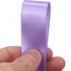 1 inches 50 Yard Light Purple Satin Ribbon for Gift Wrapping, Wedding, Crafts, Christmas,Easter, Floral, Hair, Invitation Decorations and More view 3