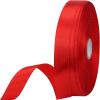 5/8 inches 50 Yard Red Satin Ribbon for Gift Wrapping, Wedding, Crafts, Christmas,Easter, Floral, Hair, Invitation Decorations and More view 1