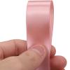 1 inches 50 Yard Rose Gold Satin Ribbon for Gift Wrapping, Wedding, Crafts, Christmas,Easter, Floral, Hair, Invitation Decorations and More view 3