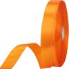 5/8 inches 50 Yard Orange Satin Ribbon for Gift Wrapping, Wedding, Crafts, Christmas,Easter, Floral, Hair, Invitation Decorations and More view 1