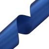 1-1/2 inches 50 Yard Dark Blue Satin Ribbon for Gift Wrapping, Wedding, Crafts, Christmas,Easter, Floral, Hair, Invitation Decorations and More view 2