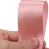 1-1/2 inches 50 Yard Rose Gold Satin Ribbon for Gift Wrapping, Wedding, Crafts, Christmas,Easter, Floral, Hair, Invitation Decorations and More view 2