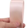 1-1/2 inches 50 Yard Champagne Powder Satin Ribbon for Gift Wrapping, Wedding, Crafts, Christmas,Easter, Floral, Hair, Invitation Decorations and More view 3
