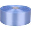 1-1/2 inches 50 Yard Lake Blue Satin Ribbon for Gift Wrapping, Wedding, Crafts, Christmas,Easter, Floral, Hair, Invitation Decorations and More view 4