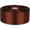 1-1/2 inches 50 Yard Brown Satin Ribbon for Gift Wrapping, Wedding, Crafts, Christmas,Easter, Floral, Hair, Invitation Decorations and More view 4