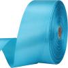 1-1/2 inches 50 Yard Peacock Blue Satin Ribbon for Gift Wrapping, Wedding, Crafts, Christmas,Easter, Floral, Hair, Invitation Decorations and More view 1