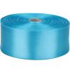 1-1/2 inches 50 Yard Peacock Blue Satin Ribbon for Gift Wrapping, Wedding, Crafts, Christmas,Easter, Floral, Hair, Invitation Decorations and More view 4