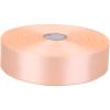 1 inches 50 Yard Champagne Powder Satin Ribbon for Gift Wrapping, Wedding, Crafts, Christmas,Easter, Floral, Hair, Invitation Decorations and More view 4