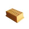 Eye Drop Vials Holder & Storage - Single-Use Disposable Eye Drop Vials - Holds 14 Single Use Disposable Vials - Znet3D (Silk Gold) view 2