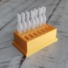 Eye Drop Vials Holder & Storage - Single-Use Disposable Eye Drop Vials - Holds 14 Single Use Disposable Vials - Znet3D (Silk Gold) view 4