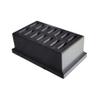 Eye Drop Vials Holder & Storage - Single-Use Disposable Eye Drop Vials - Holds 14 Single Use Disposable Vials - Znet3D (Silk Silver) view 2