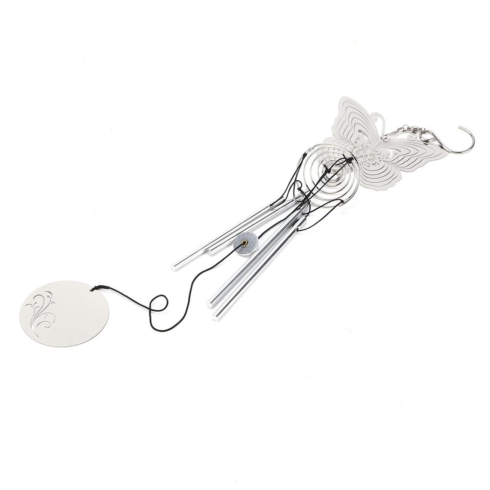 CukYi HangingbellCampanelli eolici commemorativi, campanelli eolici in Metallo Resistente di Lunga Durata per Regali per la Decorazione(Cuscinetto 315 Farfalla)